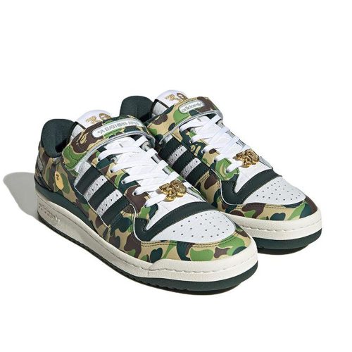 Adidas Forum 84 Low Bape 30th utcai cipő