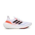 Adidas Ultraboost Light White Black Solar Red utcai cipő