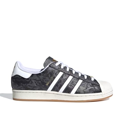 Adidas Superstar Camo Black utcai cipő