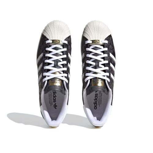 Adidas Superstar Camo Black utcai cipő