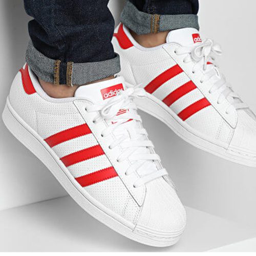 Adidas Superstar Better Scarlet utcai cipő