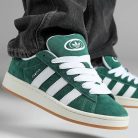Adidas Campus 00s Dark Green Cloud White utcai cipő