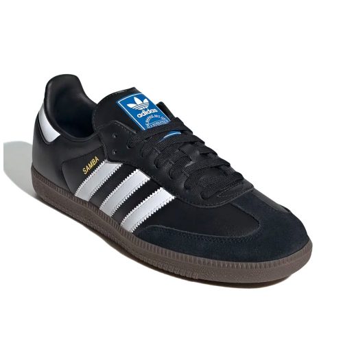 Adidas Samba OG Black White Gum utcai cipő
