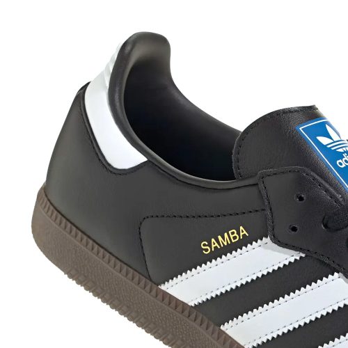 Adidas Samba OG Black White Gum utcai cipő