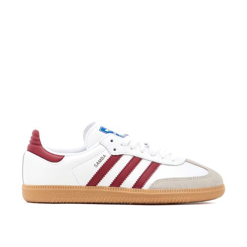 Adidas Samba OG White Burgundy Gum utcai cipő