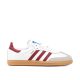 Adidas Samba OG White Burgundy Gum utcai cipő