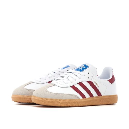 Adidas Samba OG White Burgundy Gum utcai cipő