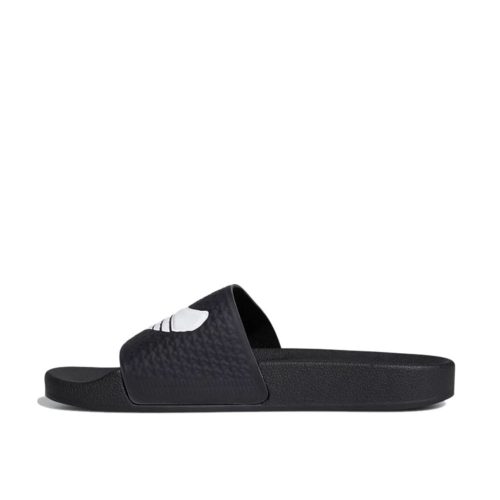 Adidas Shmoofoil Slides Black White