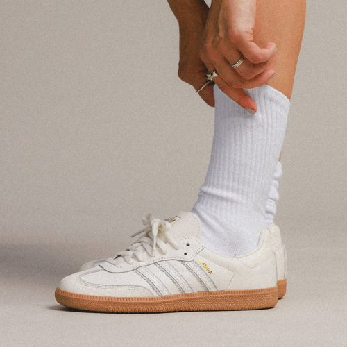 Adidas Samba Core White Snakeskin