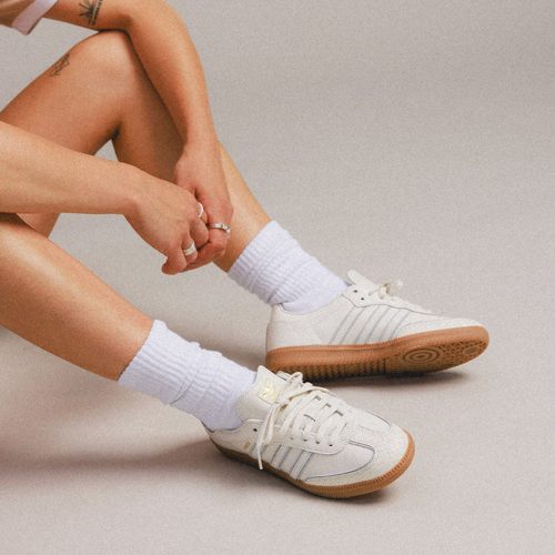 Adidas Samba Core White Snakeskin