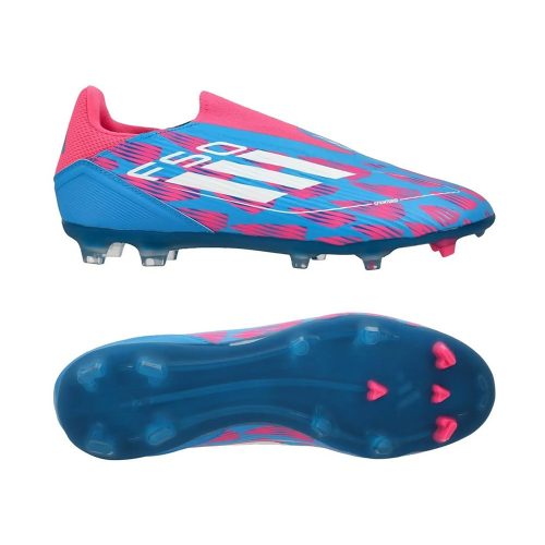 Adidas F50 League LL/FG Solar Blue Cloud White stoplis cipő