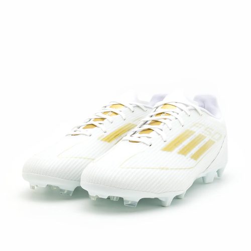 Adidas F50 League FG/MG Cloud White Gold Metallic stoplis cipő