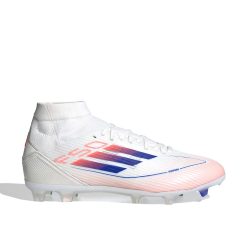 Adidas F50 League Mid FG/MG Cloud White Lucid Blue stoplis cipő