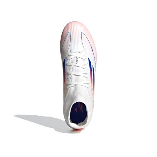 Adidas F50 League Mid FG/MG Cloud White Lucid Blue stoplis cipő