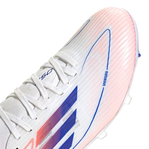 Adidas F50 League Mid FG/MG Cloud White Lucid Blue stoplis cipő