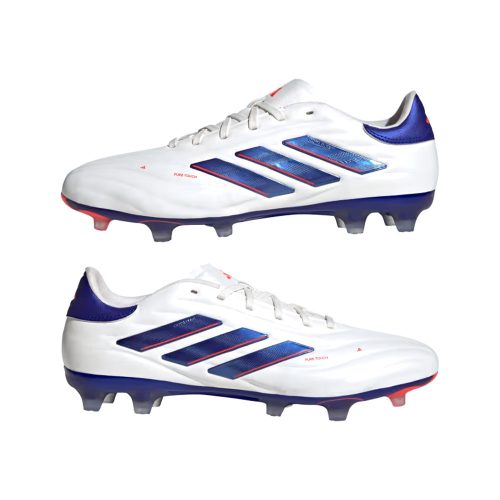 Adidas Copa Pure 2 Pro FG Cloud White Lucid Blue stoplis cipő
