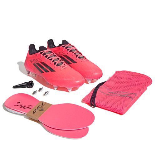 Adidas F50 Elite SG Turbo Aurora Black Platinum  stoplis cipő