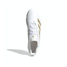 Adidas Predator 24 League Low MG Cloud White Gold Metallic stoplis cipő