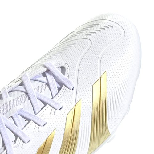 Adidas Predator 24 League Low MG Cloud White Gold Metallic stoplis cipő
