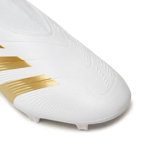 Adidas Predator League LL FG Cloud White Gold Metallic stoplis cipő