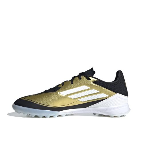 Adidas F50 League TF Messi Gold Metallic Cloud White műfüves cipő