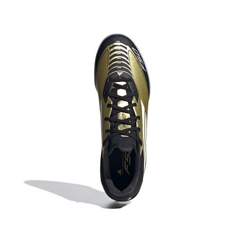 Adidas F50 League TF Messi Gold Metallic Cloud White műfüves cipő