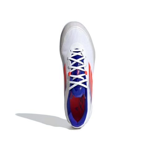 Adidas F50 League IN Cloud White Solar Red Lucid Blue terem cipő