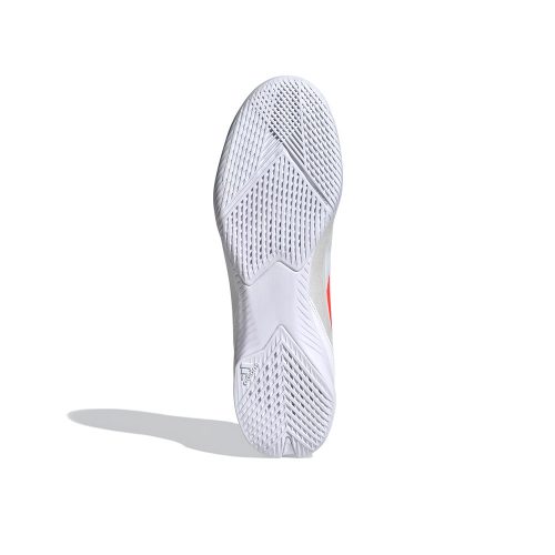 Adidas F50 League IN Cloud White Solar Red Lucid Blue terem cipő