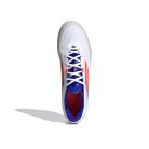 Adidas F50 League IN Cloud White Solar Red Lucid Blue terem cipő
