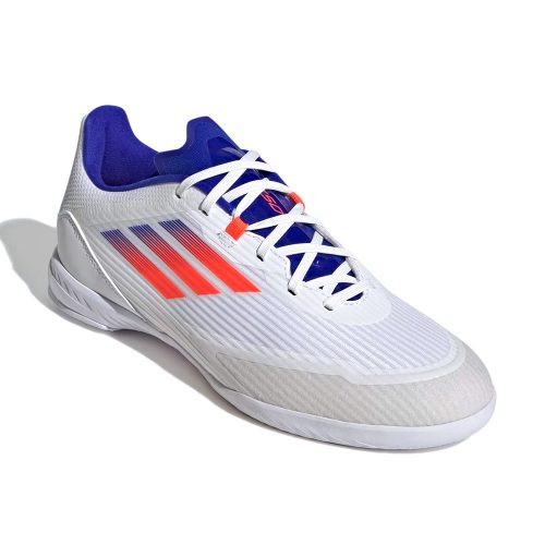 Adidas F50 League IN Cloud White Solar Red Lucid Blue terem cipő