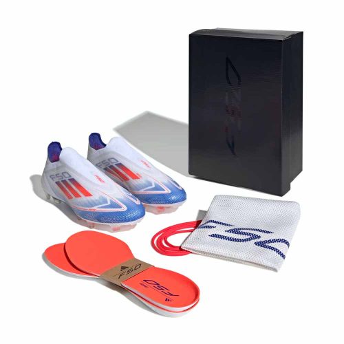 Adidas F50 Elite Laceless Cloud White