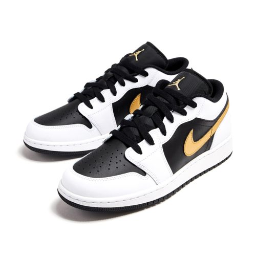 Air Jordan 1 Low Gold Swoosh utcai cipő