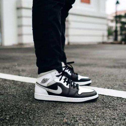 Jordan 1 Mid White Shadow