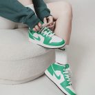 Jordan 1 Mid Lucky Green utcai cipő