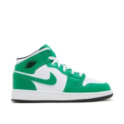 Jordan 1 Mid Lucky Green utcai cipő
