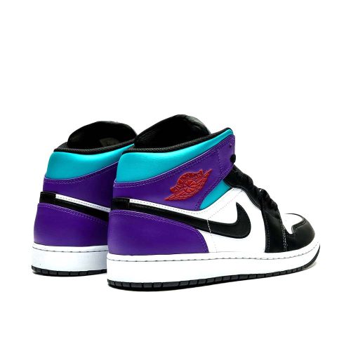 Jordan 1 Mid Court Purple férfi utcai cipő