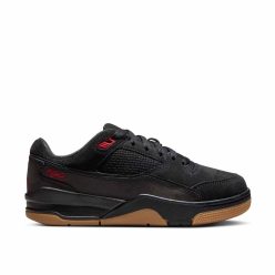 Jordan Flight Court Black Gum Medium Brown