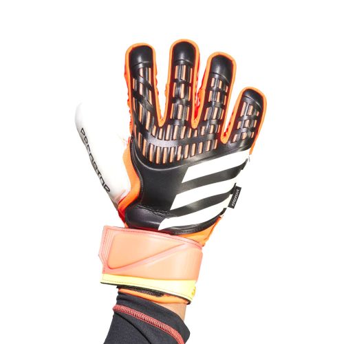Adidas Predator Match Fingersave Solar Red ujjmerevítős kapuskesztyű