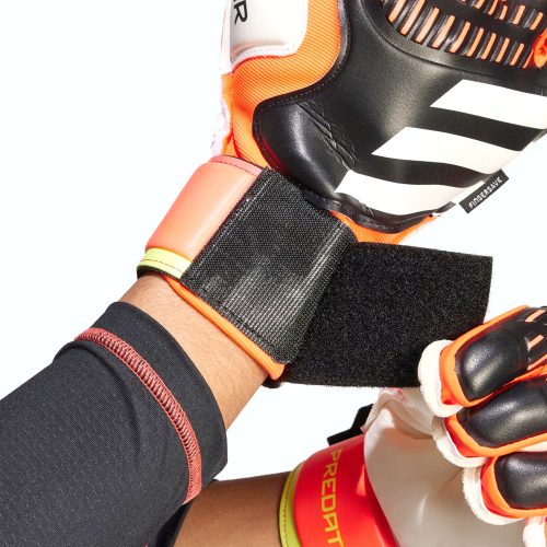 Adidas Predator Match Fingersave Solar Red ujjmerevítős kapuskesztyű
