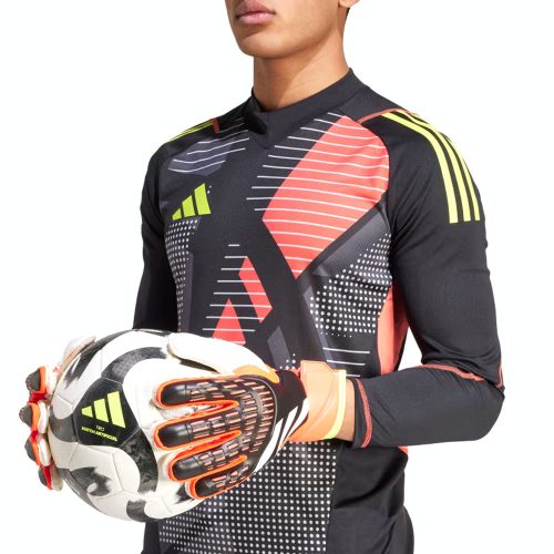 Adidas Predator Match Fingersave Solar Red ujjmerevítős kapuskesztyű