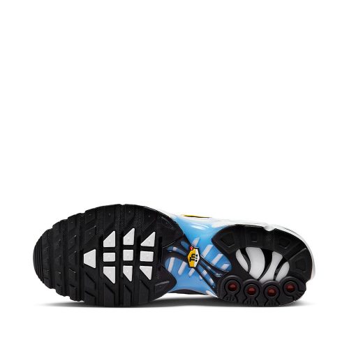 Nike Air Max Plus White University Blue Gold utcai cipő