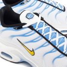 Nike Air Max Plus White University Blue Gold utcai cipő