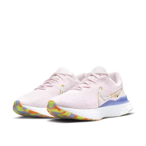 Nike React Infinity Run Flyknit 3 Light Soft Pink futócipő