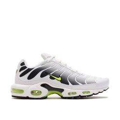 Nike Air Max Plus White Neon Metallic Silver