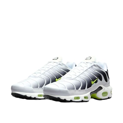 Nike Air Max Plus White Neon Metallic Silver