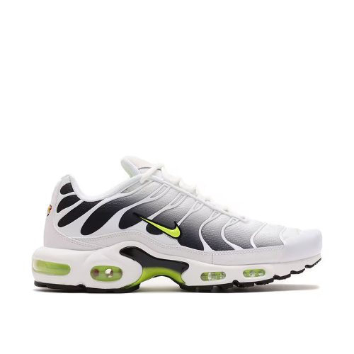 Nike Air Max Plus White Neon Metallic Silver