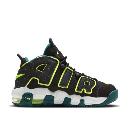 Nike Air More Uptempo Low Black Geode Teal 