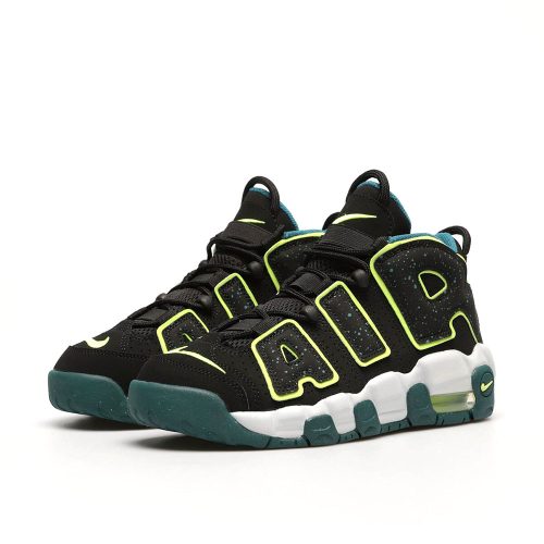 Nike Air More Uptempo Low Black Geode Teal 