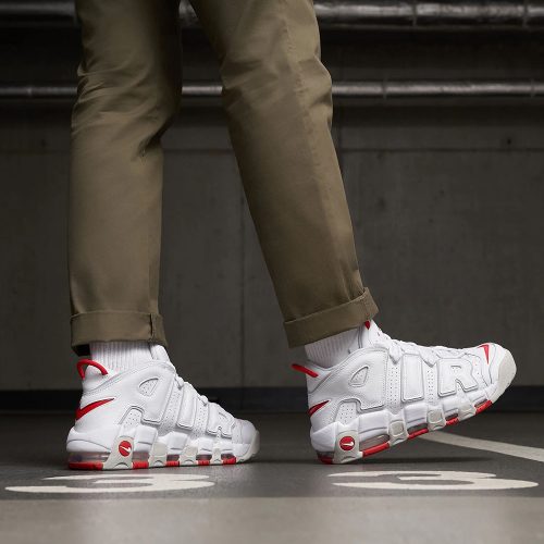 Nike Air More Uptempo 96 White Grey Fog