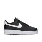 Nike Air Force 1 Low '07 Black White Pebbled Leather utcai cipő